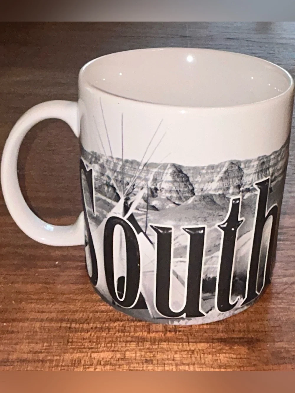 2007 Mount Rushmore South Dakota Souvenir Mug Coffee Cup Keepsake Americaware